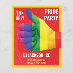 Pride Party  Flyer