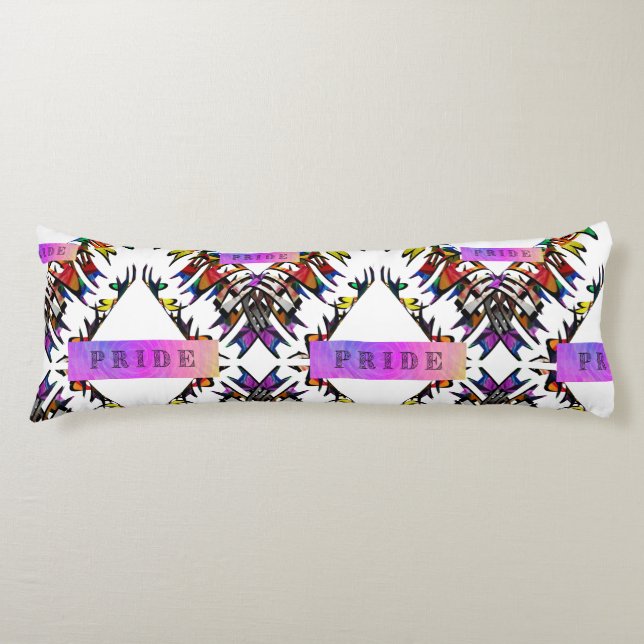 Pride pattern  body cushion (Front)