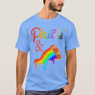 Pride & Pizza Lesbian Gay Rainbow Lgbt Lgbtq Funny T-Shirt
