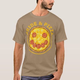 Pride & Pizza Lgbt Gay Pride Rainbow Flag Lgbtq13 T-Shirt