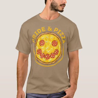 Pride & Pizza Lgbt Gay Pride Rainbow Flag Lgbtq13 T-Shirt