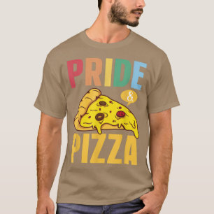 Pride & Pizza LGBT Gay pride Rainbow flag LGBTQ T-Shirt