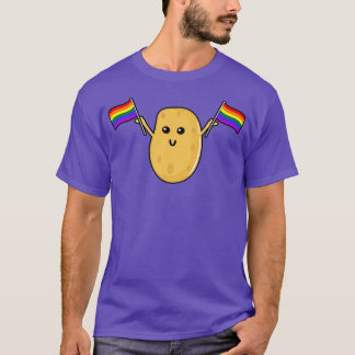 Pride Potato With LGBTQ Flags T-Shirt