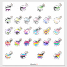 Pride Potions Sticker Sheet
