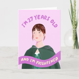 Pride & Prejudice, 27 Year Old Birthday Card
