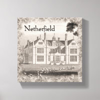 Pride & Prejudice #4 Original Art Wall Canvas