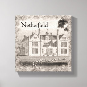 Pride & Prejudice #4 Original Art Wall Canvas Print