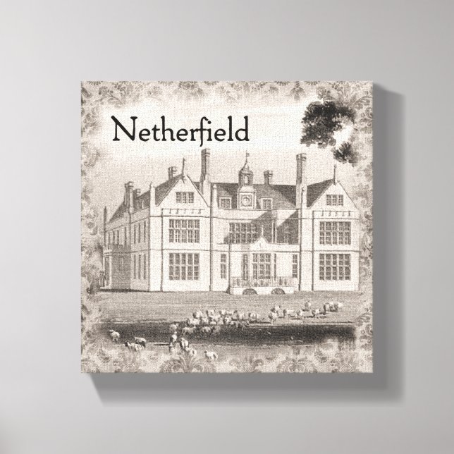 Pride & Prejudice #4 Original Art Wall Canvas Print (Front)