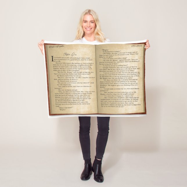 Pride & Prejudice Blanket (In Situ)
