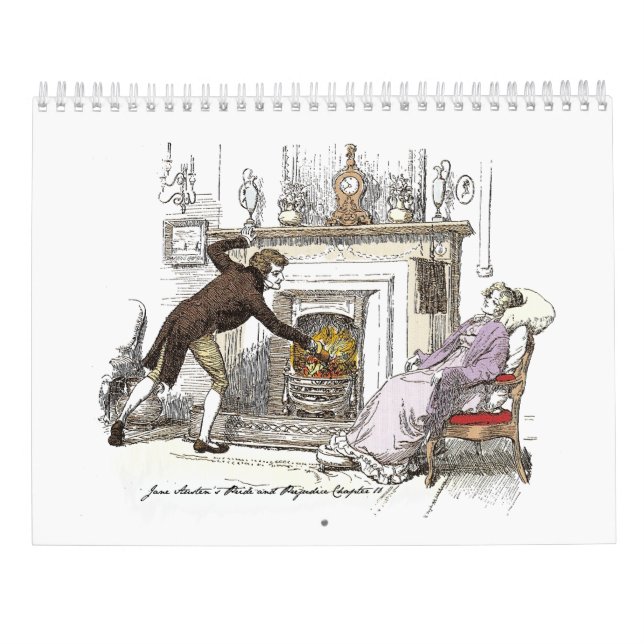 Pride & Prejudice Calendar (Back)