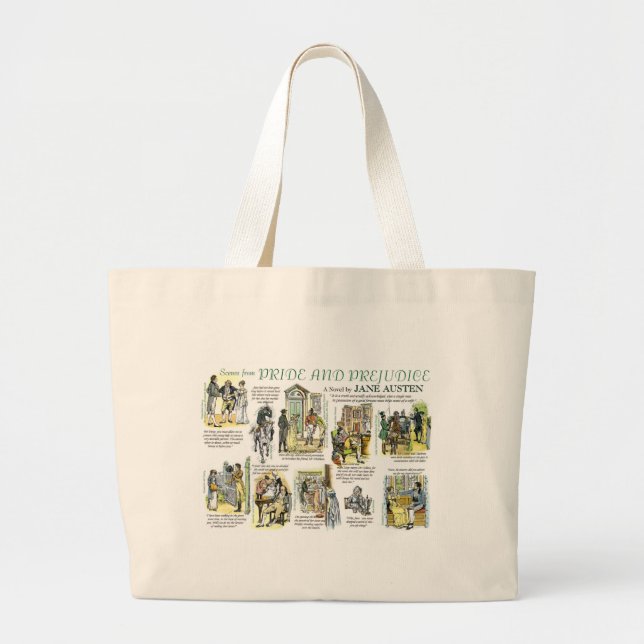 Pride & Prejudice Jumbo Tote (Front)