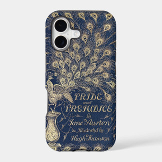 Pride & Prejudice peacock iPhone cover