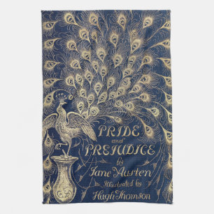 Pride & Prejudice Peacock Kitchen Towel