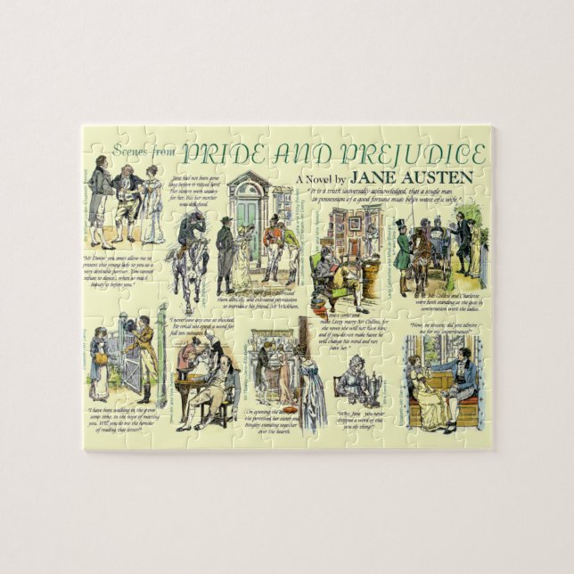Pride & Prejudice Puzzle (Horizontal)