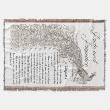 Pride & Prejudice Throw