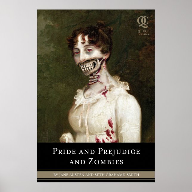 Pride Prejudice & Zombies Cover Poster (Front)