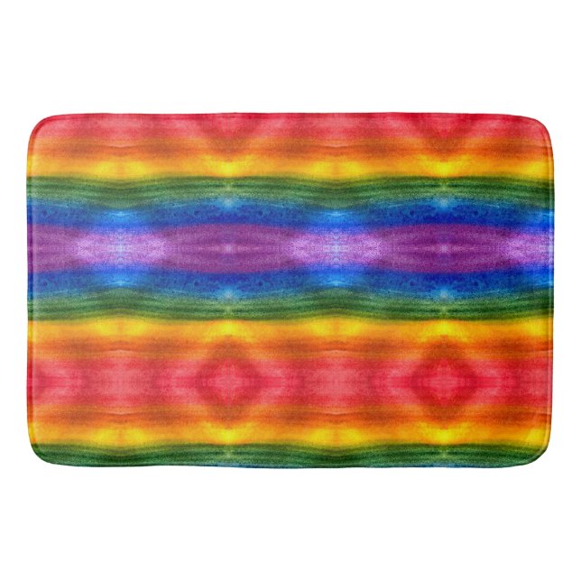 Pride Prism Art Bath Mat (Front)