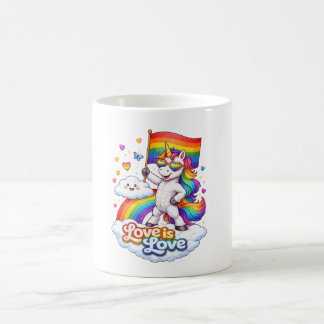 Pride, Queer, Unicorn Coffee Mug