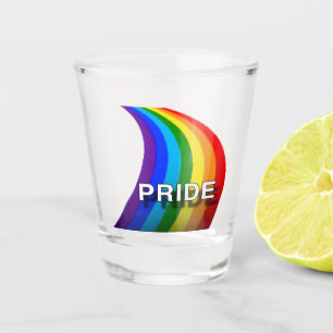 PRIDE RAINBOW #1 SHOT GLASS
