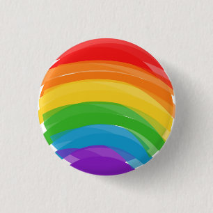 Pride Rainbow 3 Cm Round Badge