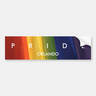PRIDE Rainbow Bumper Sticker