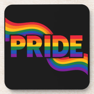 Pride Rainbow Celebration Coaster