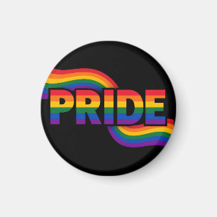 Pride Rainbow Celebration Magnet