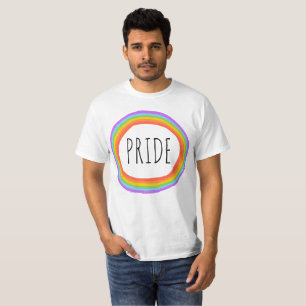 PRIDE Rainbow Circle T-Shirt