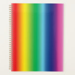Pride rainbow colours gay flag pattern lgbt modern planner<br><div class="desc">Pride rainbow colours gay flag pattern lgbt modern Planner.</div>