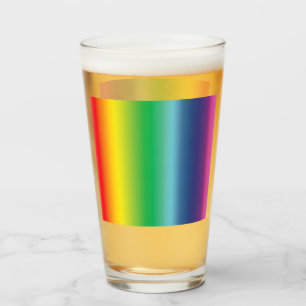 Pride rainbow colours lgbtq lgbt gay queer clear glass