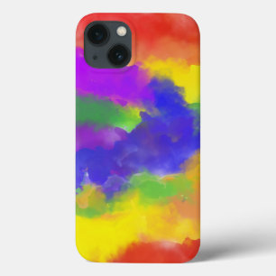 Pride Rainbow Flag colours Abstract Design  iPhone 13 Case