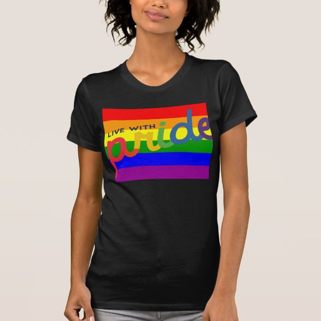 pride rainbow flag   T-Shirt (Front)
