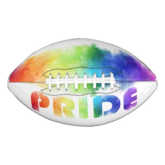 Pride Rainbow Football American Football (Front)
