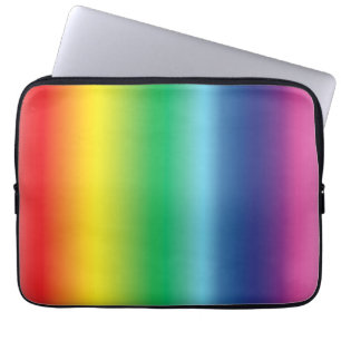 pride rainbow gay flag colours lgbt lgbtq laptop sleeve