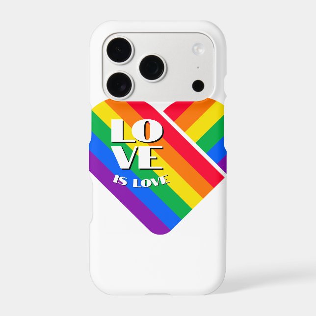 Pride Rainbow Heart  (Back)