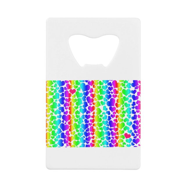 pride rainbow hearts (Front)