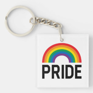Pride Rainbow Key Ring
