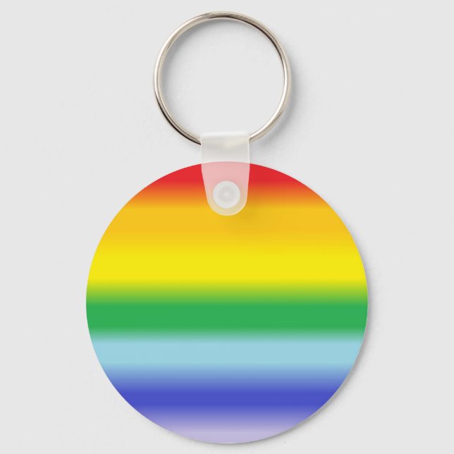 Pride Rainbow Keychain (Front)