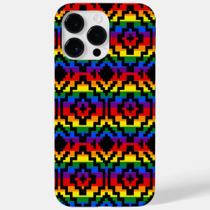 Pride Rainbow LGBTQ Geometric Case-Mate iPhone 14 Pro Max Case