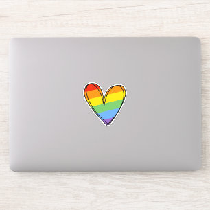 Pride Rainbow LGBTQ Heart Wedding
