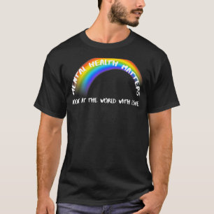 Pride Rainbow Lgbtq Look At The World With Love T-Shirt