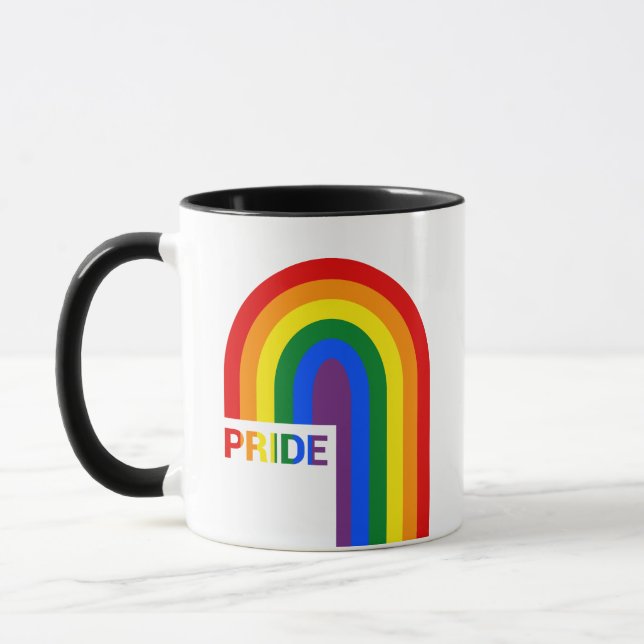 Pride Rainbow Mug (Left)