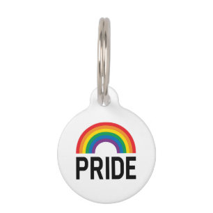 Pride Rainbow Pet Tag