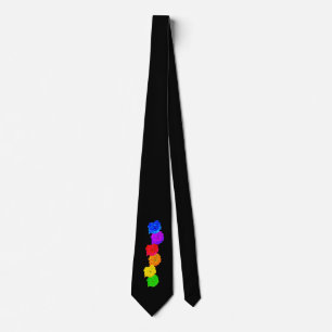 Pride Rainbow Roses   Tie