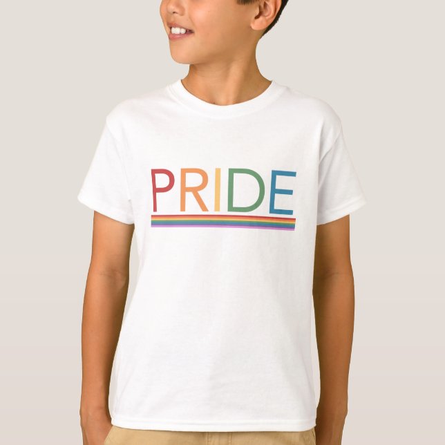 PRIDE Rainbow T-Shirt (Front)