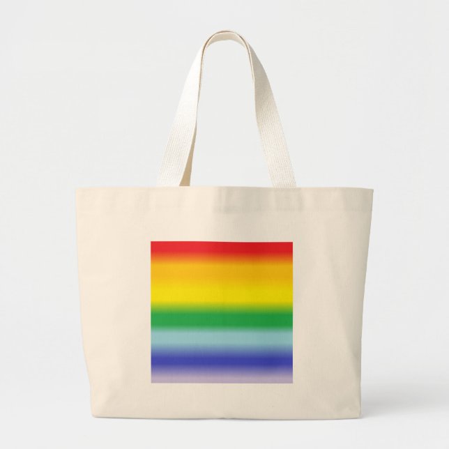 Pride Rainbow Tote Bag (Front)