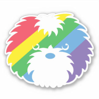 Pride Sammy Dog Vinyl Sticker