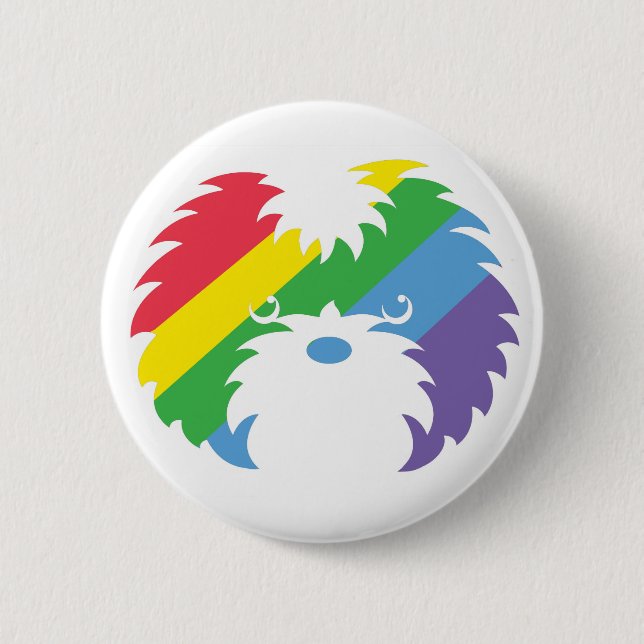 Pride Sammy Round Button, Standard, 2¼ Inch 6 Cm Round Badge (Front)