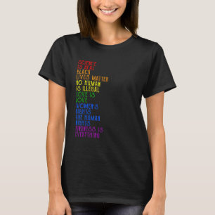 Pride Science Is Real BLM Love Is Love Funny LGBT T-Shirt