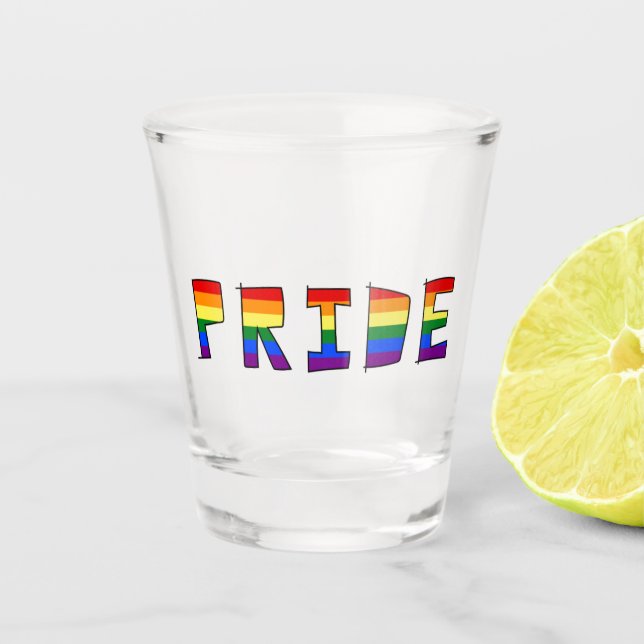 PRIDE SHOT GLASS (Front)